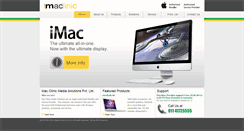 Desktop Screenshot of macclinicindia.com